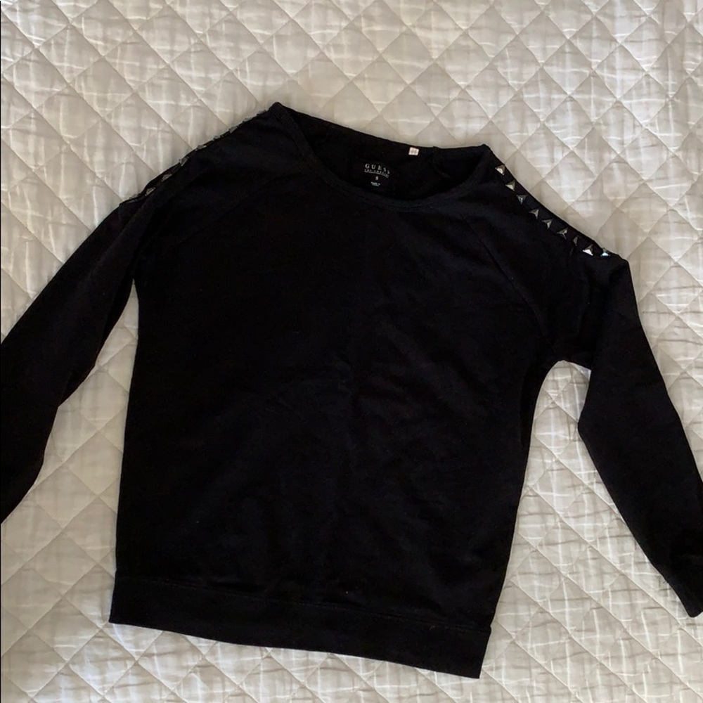 Guess Cold Shoulder Sweatshirt